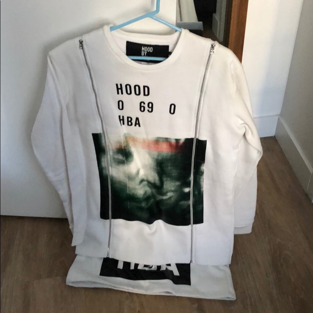 Hood by air original long line sweatshirt